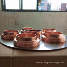 Sanitary Copper ferrule with tri clamps a set custom size